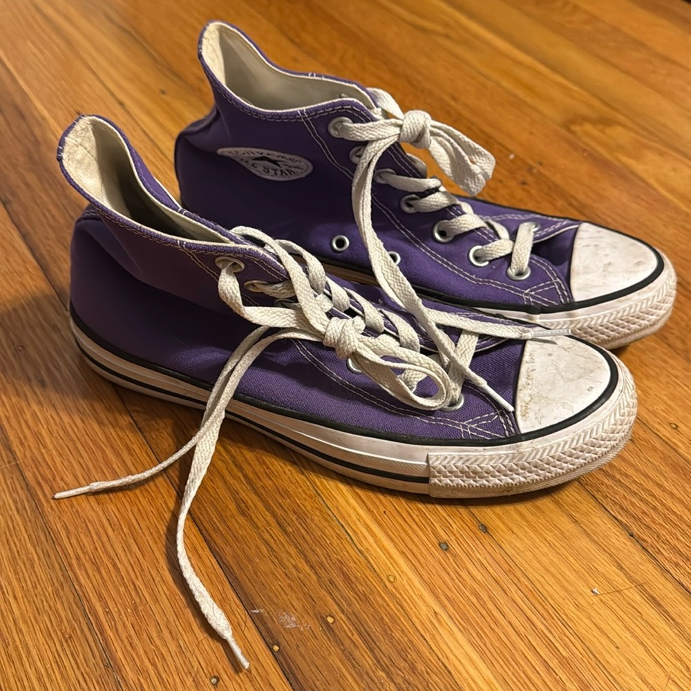 Purple Converse